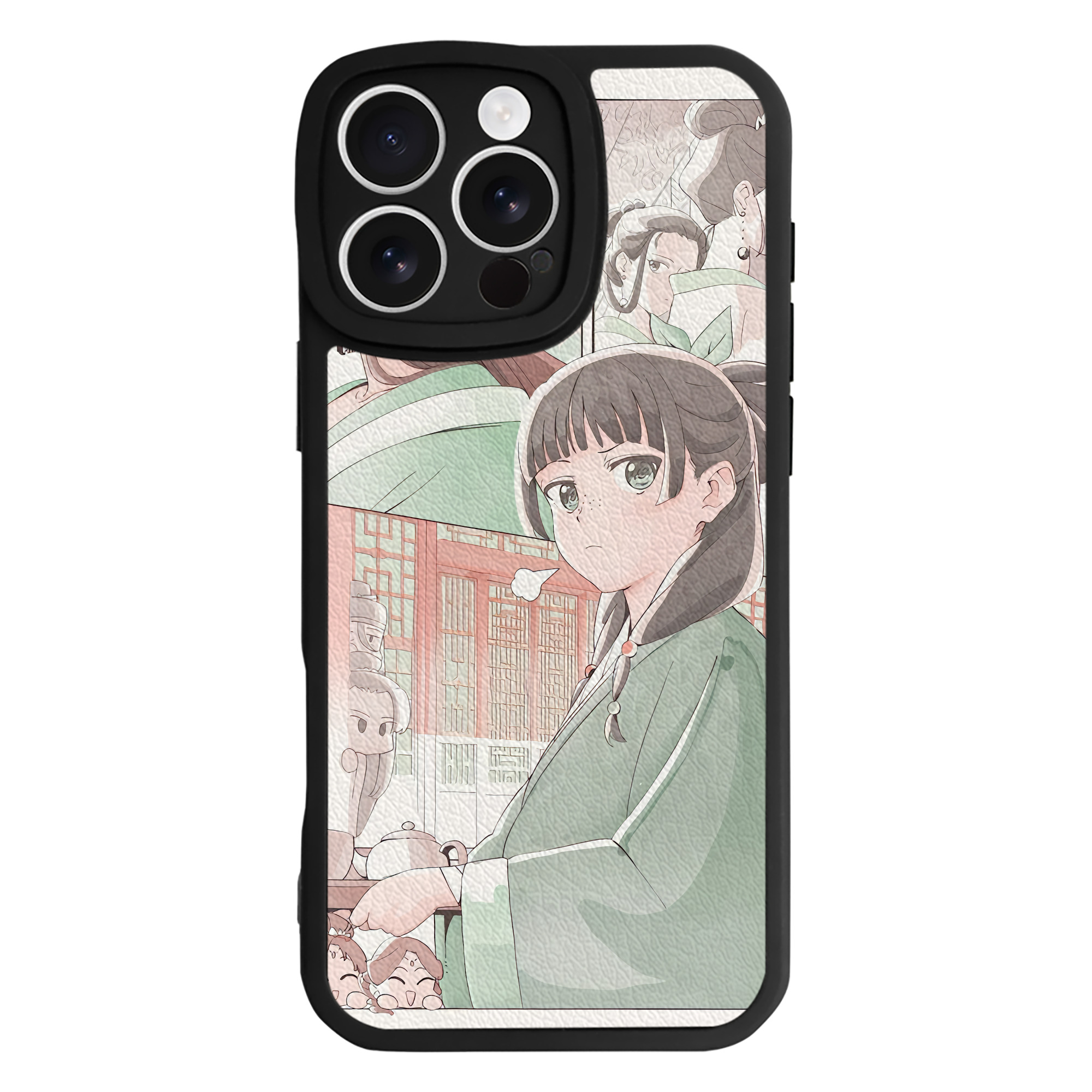 薬屋のひとりごと The Apothecary Diaries 【iPhone 16シリーズ対応】シリコンスマホケース（レザー調） 材質：シリコン